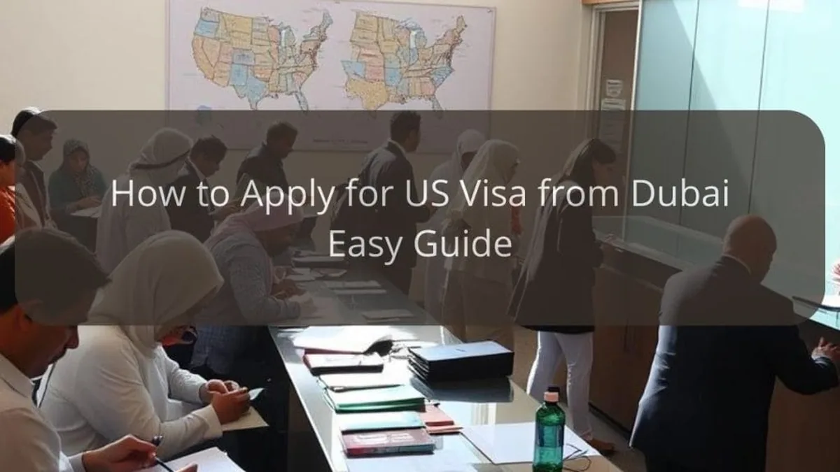 How to Apply for US Visa from Dubai - Easy Guide