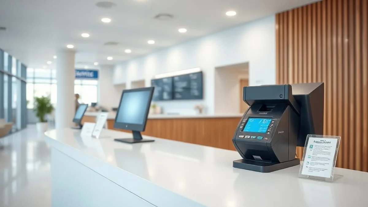 Emirates ID new application at a typing center
