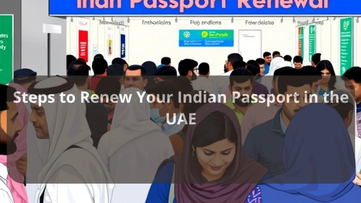 How to Renew Your Indian Passport in the UAE - Complete Guide